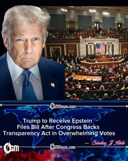 Epstein Files Bill Heads to Trump’s Desk After Landmark Bipartisan Push
