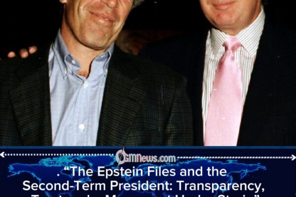 Epstein’s Shadow: How a Dead Financier Is Haunting Trump’s Second Term”