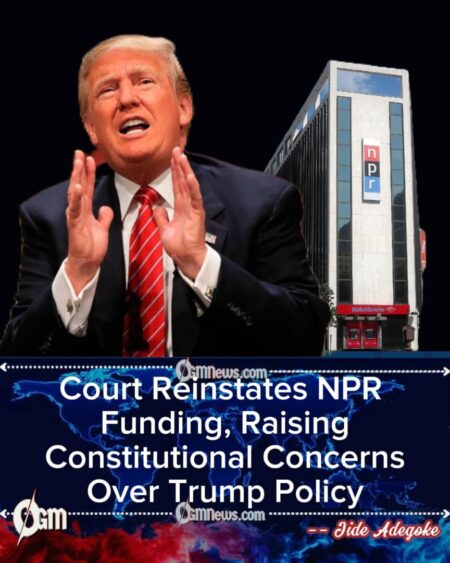 Federal Judge Orders CPB to Restore $36M to NPR After Political Pressure Dispute