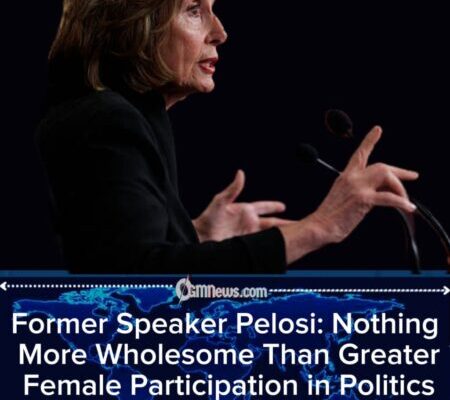 Former Speaker Nancy Pelosi to Women: “Know Your Power, Show Your Power — You Are Ready to Lead”