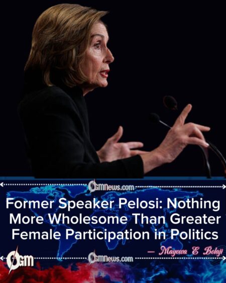 Former Speaker Nancy Pelosi to Women: “Know Your Power, Show Your Power — You Are Ready to Lead”