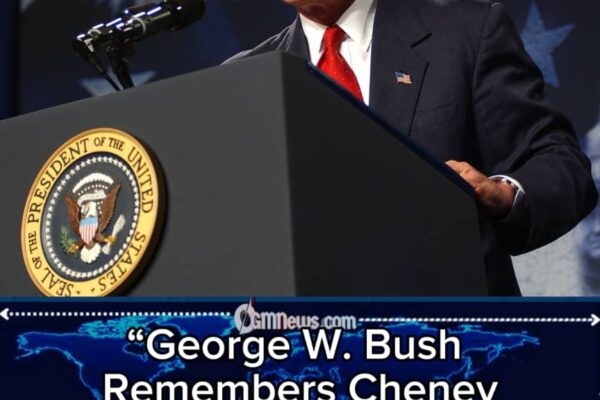 Bush Says He Chose Cheney Because He Would Never Be Distracted by His Own Ambition
