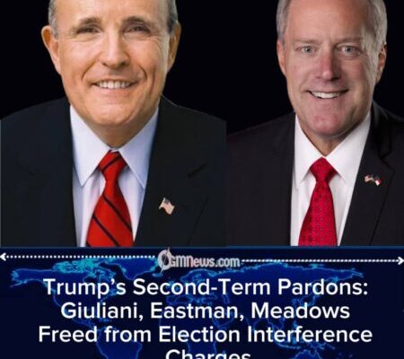 President Trump Pardons Giuliani, Eastman, Meadows, and Others Charged in 2020 Election Interference Case
