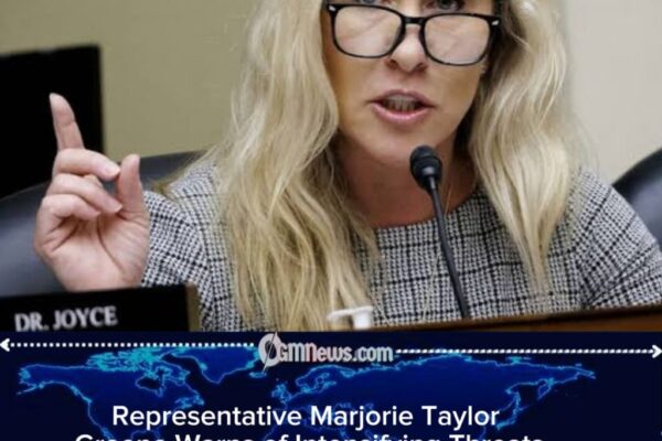 Representative Marjorie Taylor Greene Says Presidential Disavowal Triggered Wave of Coordinated Threats