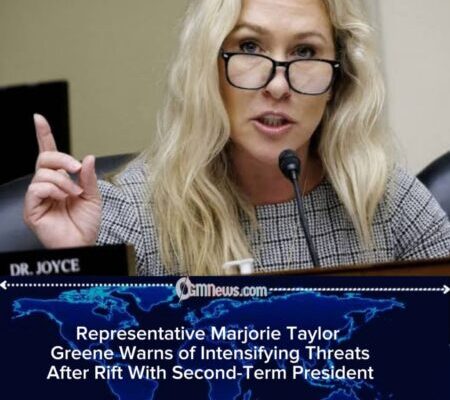 Representative Marjorie Taylor Greene Says Presidential Disavowal Triggered Wave of Coordinated Threats