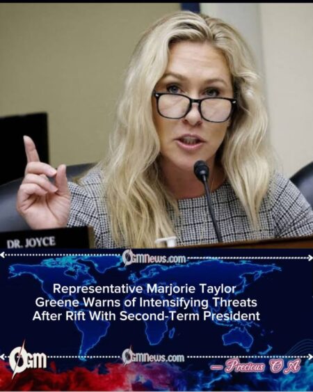 Representative Marjorie Taylor Greene Says Presidential Disavowal Triggered Wave of Coordinated Threats