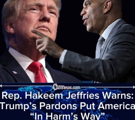 Rep. Hakeem Jeffries Accuses Trump of Endangering Americans With “Mass Pardons of Violent Felons