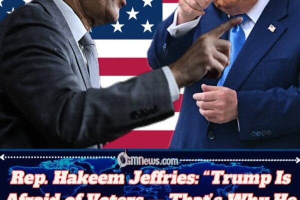 Rep. Hakeem Jeffries Says Trump’s Map Manipulation Is a Direct Attack on Democratic Principles