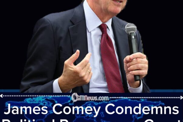 Former FBI Director James Comey Says Democracy Is in Danger After Unlawful Prosecutor Ruling