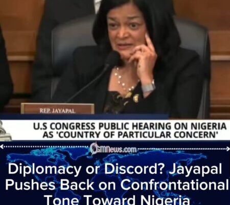 Rep. Pramila Jayapal Warns U.S. Against “Bullying” Nigeria Amid Rising Diplomatic Tensions