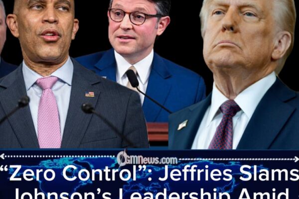 Rep. Hakeem Jeffries Accuses Trump of Publicly Undermining Speaker Johnson