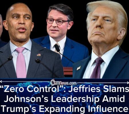 Rep. Hakeem Jeffries Accuses Trump of Publicly Undermining Speaker Johnson