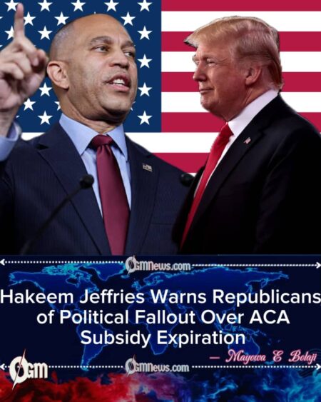 Hakeem Jeffries Issues Stark Warning: GOP Faces Voter Backlash Over Healthcare Standoff
