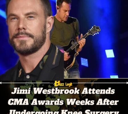 Little Big Town’s Jimi Westbrook Appears at CMA Awards on Crutches After Knee Surgery