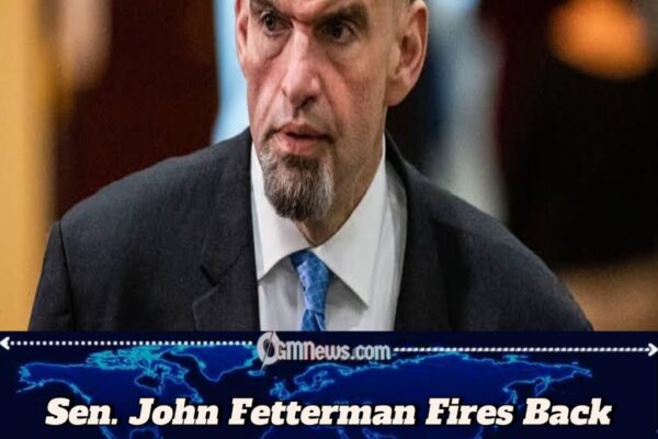 Sen. John Fetterman Sparks Democratic Divide After Meeting with President Trump