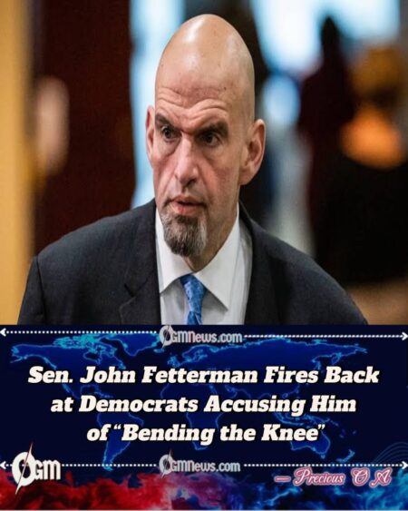 Sen. John Fetterman Sparks Democratic Divide After Meeting with President Trump