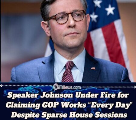 Speaker Johnson Faces Backlash Over “Every Day on the Job” Claim as Republicans Log Just 36 Workdays Since July