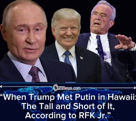 Robert F. Kennedy Jr. Recounts Trump’s Lighthearted Moment with Putin: ‘He’s Very Tall, Putin Is Very Short