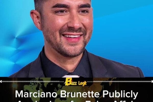 Marciano Brunette Admits Lying About Alleged Affair and Seeks to Rebuild Trust