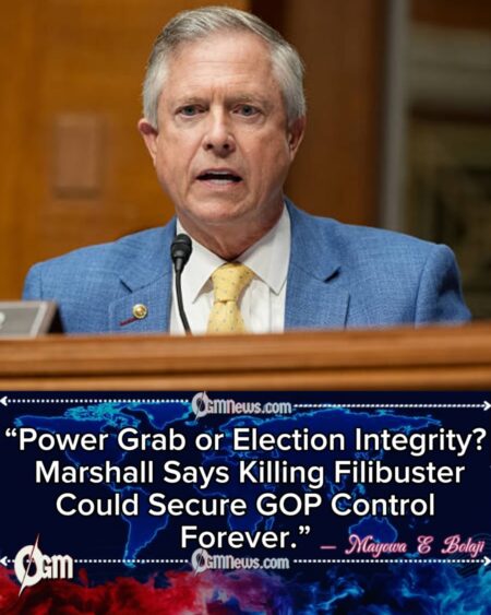 Kansas Senator Roger Marshall Suggests Ending Filibuster to Stop Mail-In Voting — ‘We May Never Lose Majority Again.