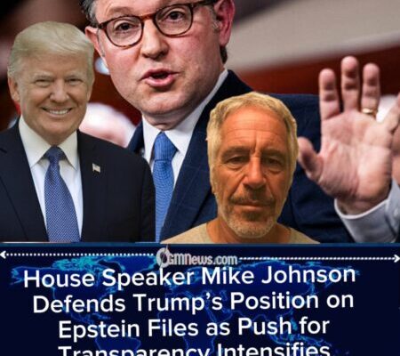 House Speaker Mike Johnson Says Victim Safety Drove Opposition to Epstein Files Release