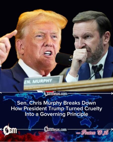 Sen. Chris Murphy Examines the Politics of Harshness and Trump’s Public Confrontation Strategy