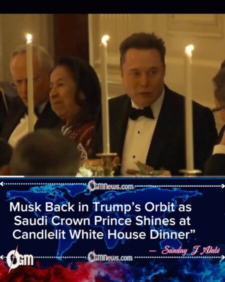 Elon Musk Returns to White House as Trump Hosts Candlelit Dinner for Saudi Crown Prince Amid Epstein Files Storm
