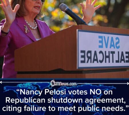 Nancy Pelosi Rejects GOP Shutdown Deal, Demands More for Americans