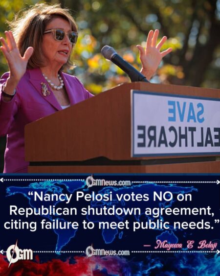 Nancy Pelosi Rejects GOP Shutdown Deal, Demands More for Americans