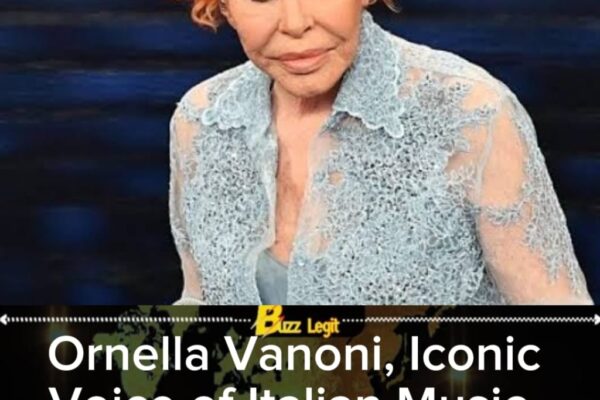 Ornella Vanoni, Beloved Singer and Cultural Icon, Remembered by Millions