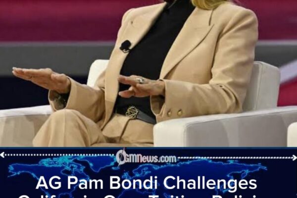 AG Pam Bondi Demands Accountability as California Faces Scrutiny Over Student Tuition Rules