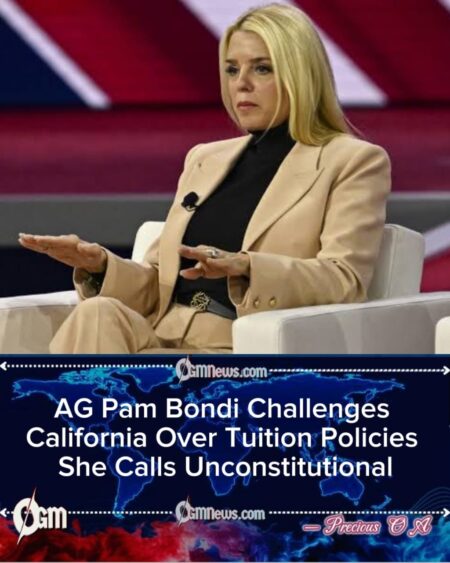 AG Pam Bondi Demands Accountability as California Faces Scrutiny Over Student Tuition Rules