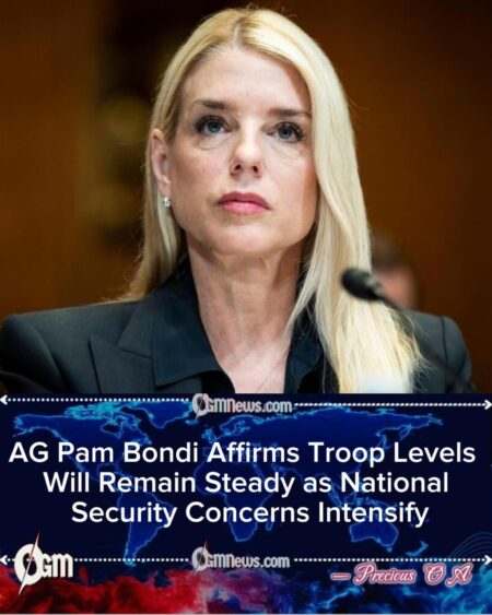 AG Pam Bondi Cites Intelligence Priorities in Justifying Continued Federal Troop Posture in U.S. Cities