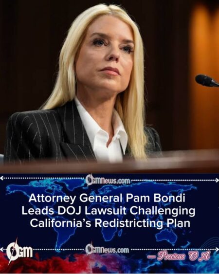 Attorney General Pam Bondi Drives Federal Challenge to California’s Congressional Boundaries