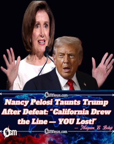 Nancy Pelosi Declares: California Has Drawn the Line Against Trump’s “Corruption and Cruelty”