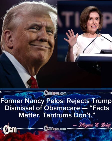 Former Speaker Nancy Pelosi Explodes at Trump Over Obamacare Claim — “Some Things Suck Around Here, But Not This Bill!
