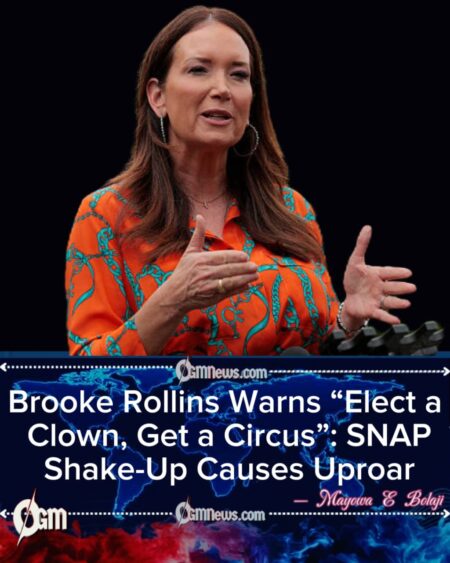 Brooke Rollins, Secretary of Agriculture Spurs SNAP Fury: Millions Must Reapply, Red States First