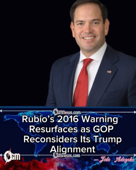 Rubio’s 2016 Warning Echoes Today as Conservatives Revisit Early Predictions on Trump