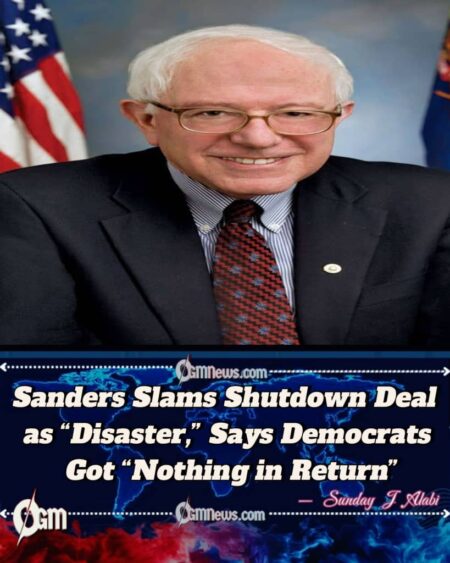 Sanders Rejects Shutdown Compromise as “Meaningless”