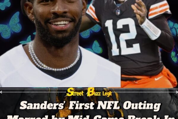 Police Probe Burglary at Shedeur Sanders’ Ohio Home as Rookie Struggles in Debut