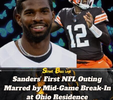 Police Probe Burglary at Shedeur Sanders’ Ohio Home as Rookie Struggles in Debut