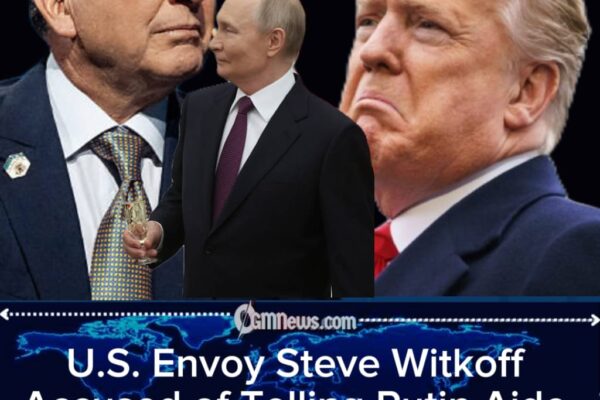 U.S. Envoy Steve Witkoff Caught Coaching Kremlin on How to Influence Trump