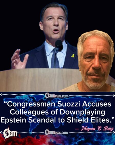 Congressman Tom Suozzi Torches Congress: If Epstein Files Are a ‘Distraction,’ What Are We Hiding