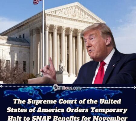 The Supreme Court of the United States of America Suspends Full SNAP Payments Amid Government Shutdown