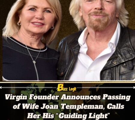 Joan Templeman, Beloved Wife of Richard Branson, Dies at 80