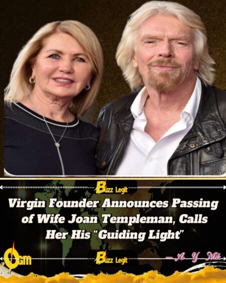 Joan Templeman, Beloved Wife of Richard Branson, Dies at 80