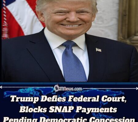 Trump Openly Defies Court Order, Declares SNAP Benefits Will Be Withheld Until Democrats Concede
