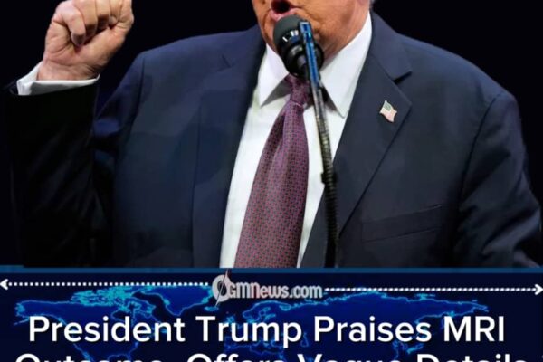 Donald Trump Defends Routine MRI, Calls Results “Outstanding” in Exchange With Reporter