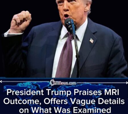 Donald Trump Defends Routine MRI, Calls Results “Outstanding” in Exchange With Reporter