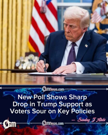 Trump Hits Lowest Approval Yet as Support Slips on Economy, Immigration and Governing Style, New Poll Shows